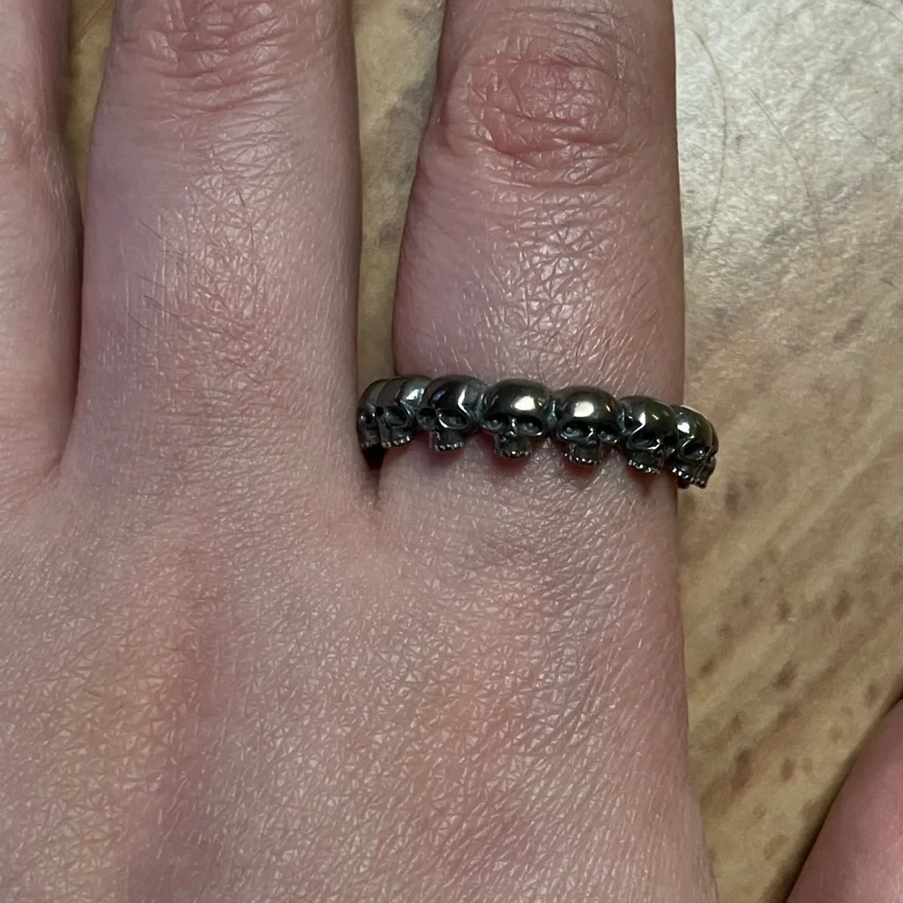 Sterling Silver Skull Ring